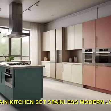 7 Desain Kitchen Set Stainless Modern di Jogja yang Kekinian